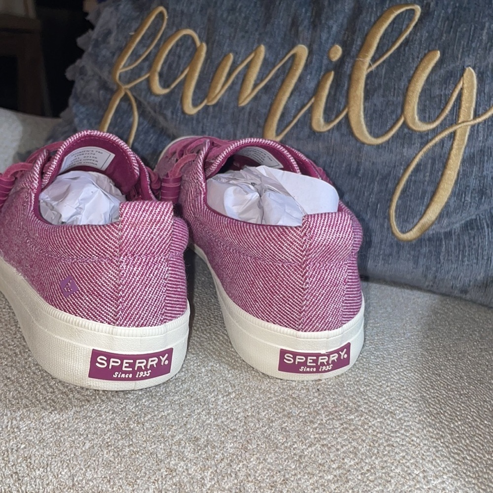 Sperry Women's Crest Vibe Garment Wash‎ Sneaker - Picture 4 of 6